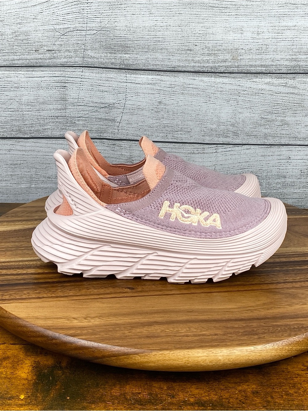 HOKA One One Restore TC Aerino Quartz Sand Women’s Recovery Shoes Size 6 - Picture 4 of 12